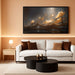 White Floral Wall Decor Gold Botanical Canvas Paintings Modern Artwork for Living Room Bedroom Office Home Decor 29"X58"