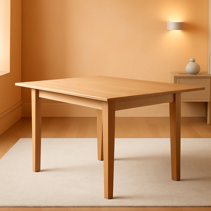 NDT-OAK-T Norden Dining Table - a Rectangle Wooden Table Top with Dropleaf & Stylish Legs, 30X48 Inch, Oak