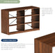 6-Drawer Dresser W/Fabric Drawers, Modern,Storage Chest,Walnut
