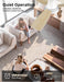 42 Inch Smart Ceiling Fan with Light, Low Profile Flush Mount with Remote Control, Ultra-Quiet Reversible DC Motor, 3 Color Temperatures & 6 Speed Dimmable Lighting for Bedroom, White