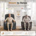 Dual Motor Power Lift Recliner Chair for Elderly with Massage & Heat