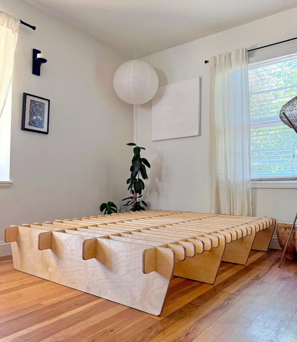 Birch Block BED FRAME