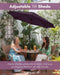 6 Ft Outdoor Patio Umbrella - Dark Purple Market Umbrella, Easy