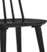 Dining Chairs Set of 2 Wood Dining Room Chair Black Spindle Side Kitchen Room Country Farmhouse Chairs Black