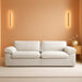 Beige Oversized Sofa For Living Room InteriorDecor