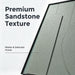 ThreeDimensional Sandstone Wall Art With Black Frame