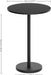 Round Counterheight Bar Table Set Industrial Black