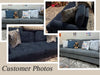 81-Inch Ginger Sofa Modern Upholstered Living Room