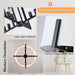 Black Drum Chandelier Eight Light Pendant Fixtures