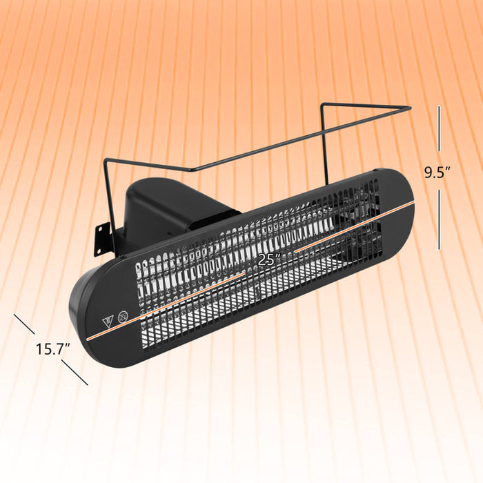 Wall Mounted Carbon Fiber Infrared Heaterheater with Remote Control