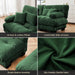 Green Chenille Modular Sectional Sofa Ultra Comfort