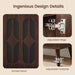 Walnut Finished Sideboard Cabinet 94.5 Inches Width