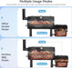 Offset Smoker Charcoal Grills with 28 Inch Cook Chamber, Barrel Smoker and Charcoal Grill Combo, 512 Sq. In. Space Barrel Smoker Grill for Outdoor BBQ Patio Backyard Cooking
