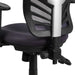 Nicholas Mid-Back Swivel Office and Gaming Chair, Ergonomic Mesh Office Chair with Adjustable Lumbar Support and Height, Dark Gray