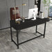 Computer Gaming Desk Office - Study Writing Desk with Drawer for Teen, Bedroom Makeup Desk Home Office Furniture with Storage Shelf, Height Monitor Stand