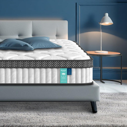 12 Inch Full Mattress, Hybrid Memory Foam and Pocket Spring, Motion Isolation, Medium Firm,Edge Support, Soft Touch, Cool and Breathable,Comfortable Mattress in a Box