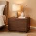 Stackable One Drawer Dresser Walnut Brown Nightstand