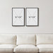 Framed Artwork 16x24 Modern Wall Decor Collections