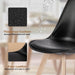 Dining Chairs Set of 8, PU Leather Accent Chairs for Living Room