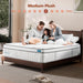 King Size Hybrid Memory Foam Mattress SupportSystem