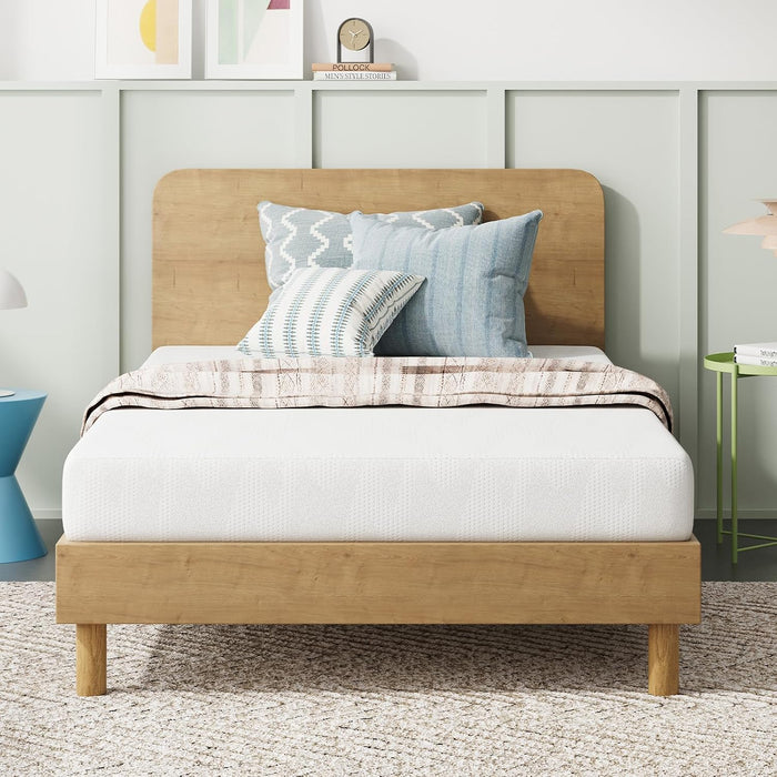 Twin Mattress, 6 Inch Twin Bed Mattress with Gel Memory Foam