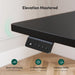 75 * 63" L Shaped Standing Desk, Electric Height Adjustable L Shaped Desk, Suitable for Home Office, Black - ShipItFurniture