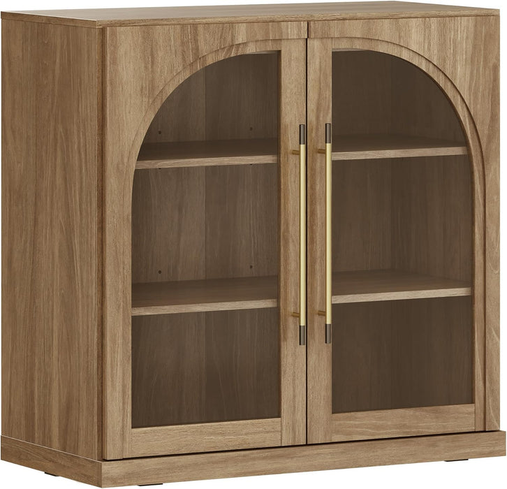 Camel 32 Freestanding Kitchen Cabinet Adjustable Shelves