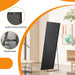 Mirror Full Length, Upgraded Body Wall Mirrors with Shatter-Proof Glass, Floor Standing, Hanging or Leaning, Tall Mirror with Stand Aluminum Alloy Frame for Bedroom Cloakroom