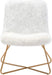 Faux Fur Upholstered Living Room Chair