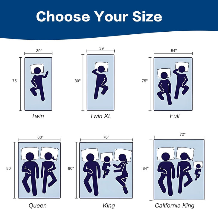 3 Inch Cooling Gel Memory Foam Mattress Topper Queen Size, with Removable Soft Cover, Comfort Body Support & Pressure Relief