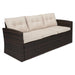 Barrada Rattan 7 - Person Seating Group with Cushions