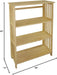 Soho Manhattan 4-Shelf Folding Bookcase 26"" Wide - Natural (333-40)