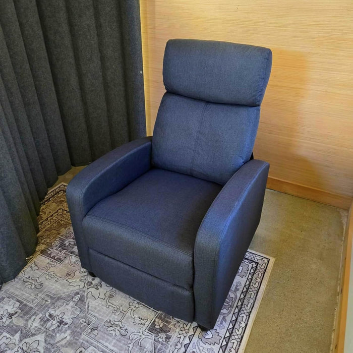 Recliner Chair for Adults, Lazy Recliner Ergonomic Adjustable Single Sofa Enhanced with Side Pocket, Tall Back, Wide Arms & Padded Seat, Home Theater Seating for Living Room