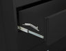 Lateral 38 Inch 4-Drawer Fireproof File Cabinet with Key Lock, Water Seal, Black,