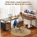 SixtyThreeInch LShaped Desk USBPort Ergonomic Workspace