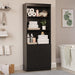 70" H Black Bookshelf with Drawers, Tall Bookcase with 3-Tier Open Shelves, Bookshelf and Bookcase with Storage Cabinet for Home Office,Living Room(Black,6-Tier)
