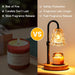 Candle Warmer Lamp Timer Dimmable, Adjustable Brightness&Timer,Smart Candle Melter,Safe&Fast Wax Warmer for Bedroom,Gifts