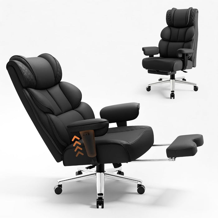 Office Chair, Executive Big and Tall Desk Computer Chair 400Lbs