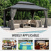 Outdoor Gazebo 10x14 Hardtop Patio Deck BackyardLivingSpace
