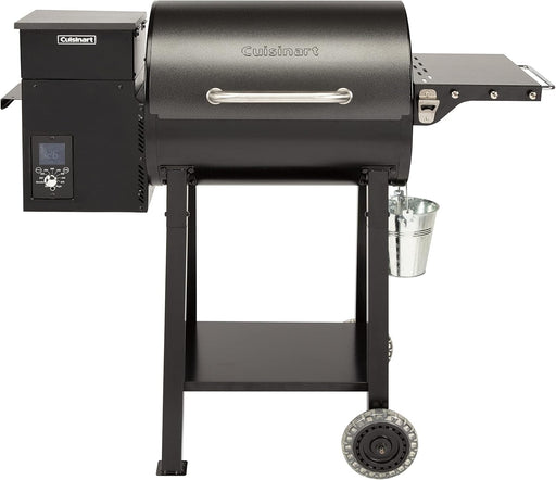 Wood Pellet Grill & Smoker, 465 Square Inches Barrel Pellet Grill for Smoking Meat, Jerky, Vegetables, 8 in 1 BBQ with Digital Control, Auto Start and Temperature Probe
