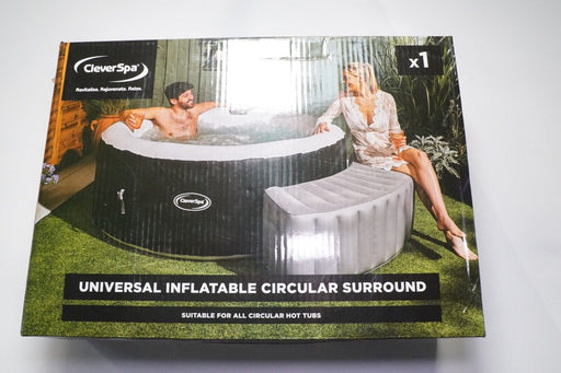 New STEP SPA TABLE ONLY! Cleverspa Inflatable Spa Circular Surround for Hot Tubs