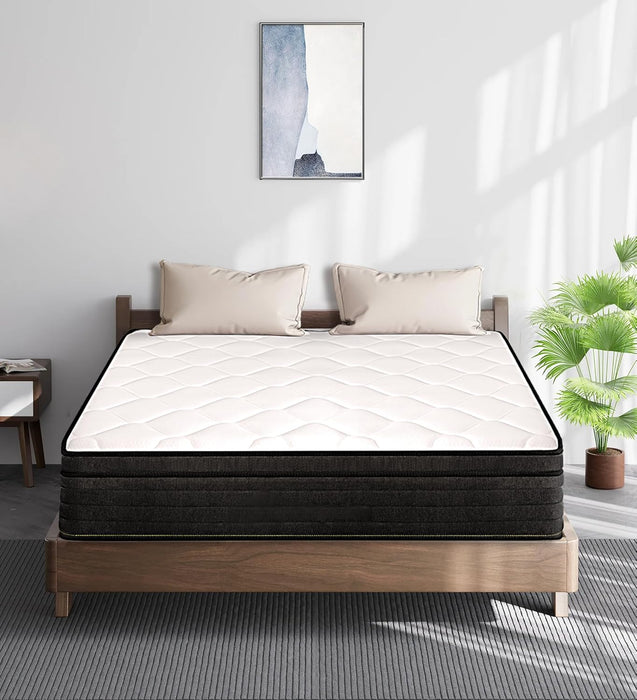 Full Hybrid Mattress Medium-Firm, 12", CertiPUR-US Certified