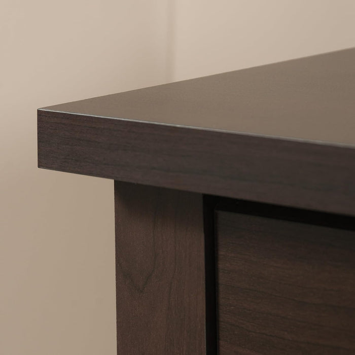 Summit Station 2-Drawer Lateral File Cabinet, Cinnamon Cherry Finish