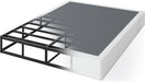 9 Inch High Profile Box Spring, Sturdy Metal Frame Mattress Foundation, Easy Assembly, Quiet & Noise-Free, Queen Size