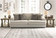 Soletren Premium Chenille Queen Sofa Sleeper White