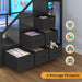 Black FullOverFull Bunk Bed LEDLighting Quality Durable
