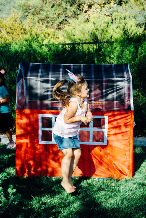 60810 Barnyard Playhouse Tent, 48" X 38" X 48", Multi