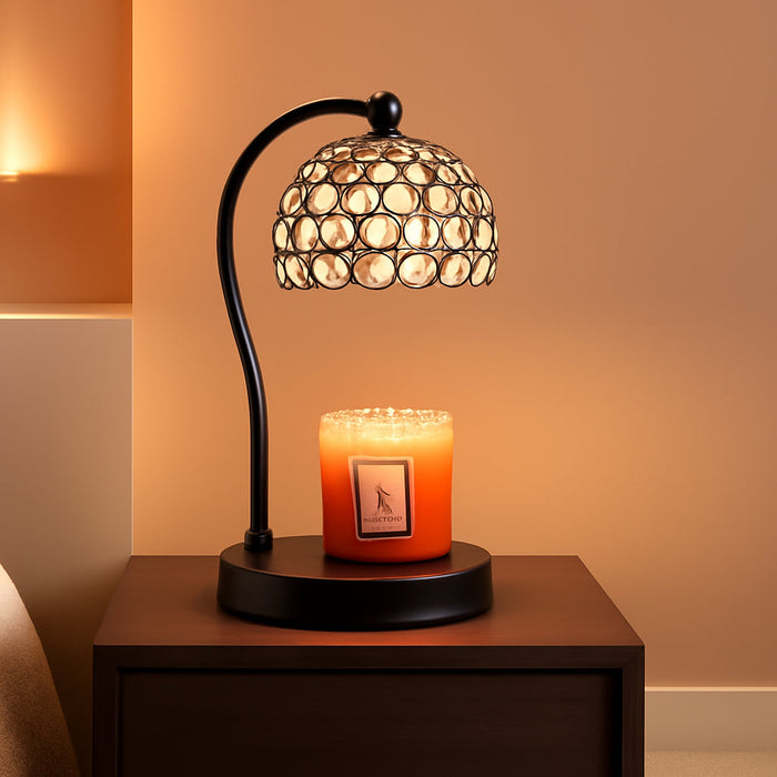 Dimmable Electric Candle Warmer Lamp with Timer Home Decor Wax Melts Warmer for Jar Scented Candles Mother'S Day Thanksgiving Christmas Day Gift for Women with 2 Bulbs