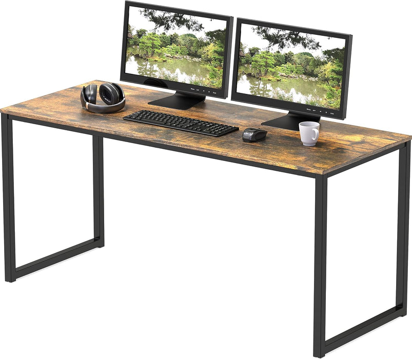 Mission 48-Inch Home Office Computer Desk, Rustic Brown