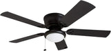 Classic 52-inch Matte Ceiling Fan Integrated Lighting